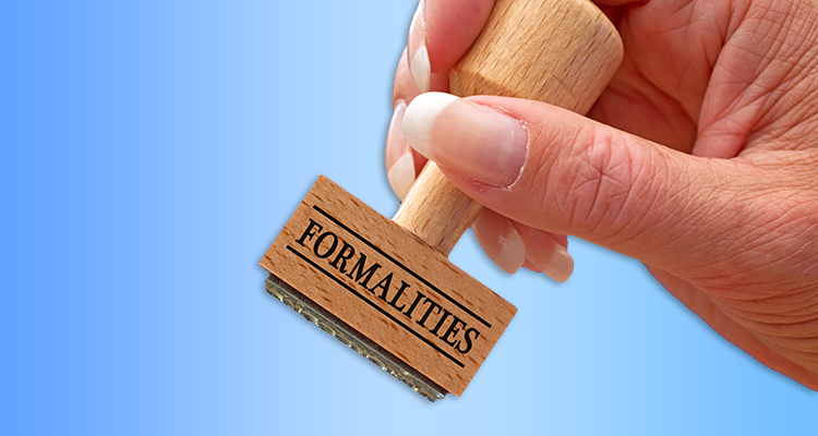 MAIRIE formalities, ,stamp,with,female,hand