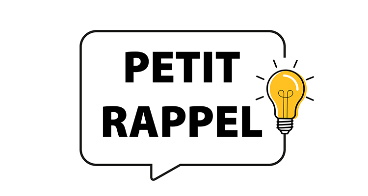 MAIRIE petit rappel